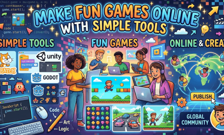 Make Fun Games Online With Simple Tools